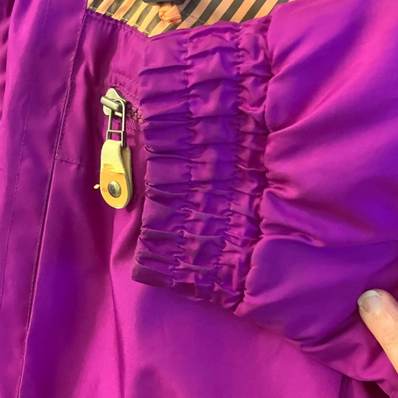 Vibrant Ski Jacket in Purple and Orange - Picture 5 of 5